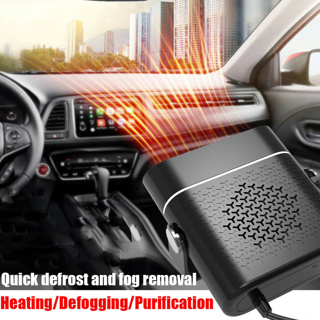 3-in-1 Car Heater Defogger